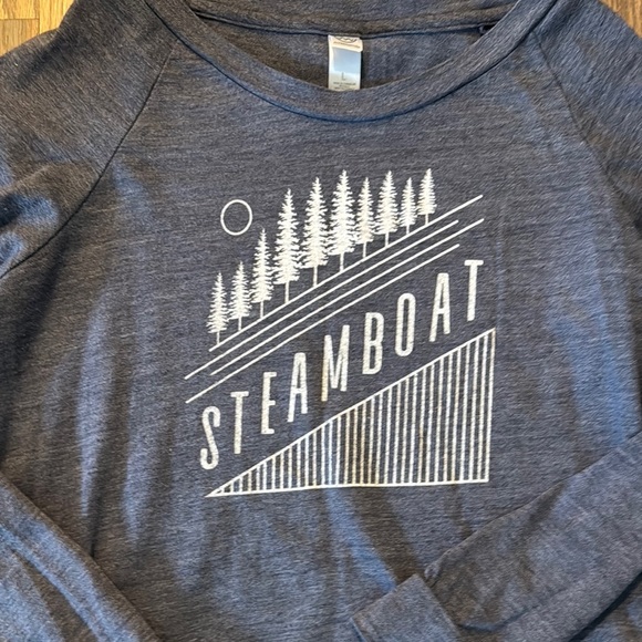 Gray Graphic Sweatshirt - Picture 2 of 5